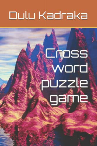 Cross word puzzle game