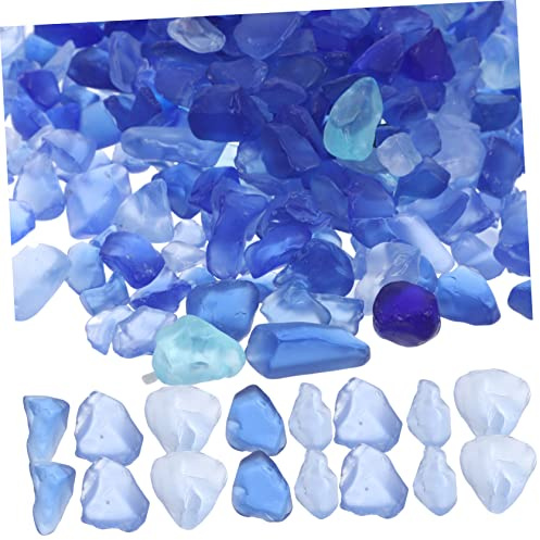 BCOATH Decorative Gravel for Fish Tank Natural Pebbles Aquarium Rock Aquarium Gravel for Aquascaping Fish Tank Substrate