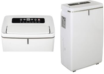 Deshumidificador 20 litros con temporizador, control electrónico, filtros lavables: ideal para eliminar humedad y prevenir moho.