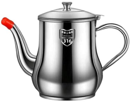 Lata De Grasa De Acero Inoxidable Para Cocina, Tarro Colador De Grasa, Recipiente De Aceite Usado Con Filtro De Malla Fina