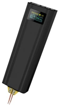 Saldatrice a punti portatile, Saldatrice A Punti Con 80 Ingranaggi, Portatile, Regolabile, Display Digitale, Mini A,Attrezzatura per condensatori fai da te per saldatura