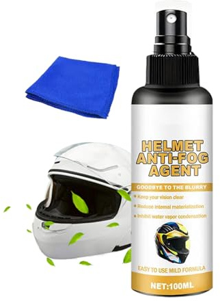 Anti-fog Spray – Waterproof and Cleaning Coat, 100 ml Rain for Windscreen | for Lenses Glasses Visors Windshields Motorcycling Skiing Snowboarding Sports Men and