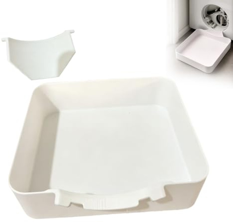 Washing Machine Drain Tray,Washer Drip Pan,Universal Front Load Washing Machine Filter Drain Pan for Front Load, | Leak-Proof Tight Fit Easy Install | Prevent Floor Water Damage for Apartment (1pc)
