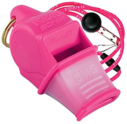 Fox 40 Sonik Blast CMG with Break Away Lanyard - Pink
