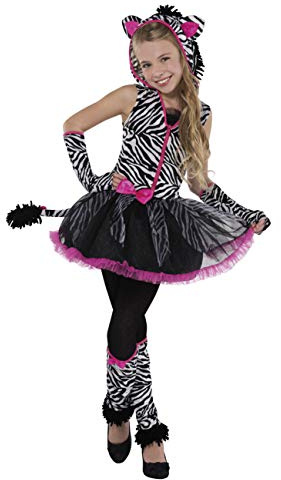 Christy 's Mädchen Sassy Streifen Zebra Kostüm (14–16 Jahre)
