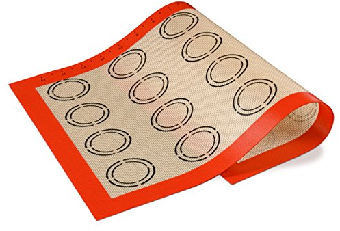 BESTonZON Silicone Cuisson Tapis Anti-Adhésif Pâtisserie Pâte à Pâte Tapis Pâte Tapis pour Gâteau Cookie Macaron Taille