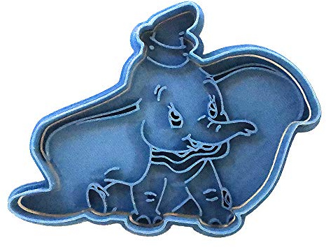 Cuticuter Dumbo Cortador de Galletas, azul