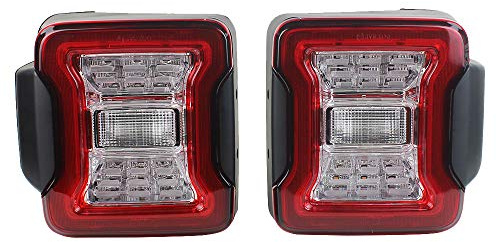 SXMA Neueste LED-Rücklichter für 07-17 Wrangler Rückfahrscheinwerfer Blinker-Lauflichter (Euro-Version)