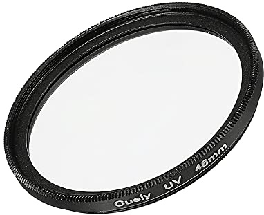 sourcing map Filtros de lente UV, 46mm Marco delgado Multi-Recubierto Lentes de Protección Filtro para Cámara Accesorios de Fotografía