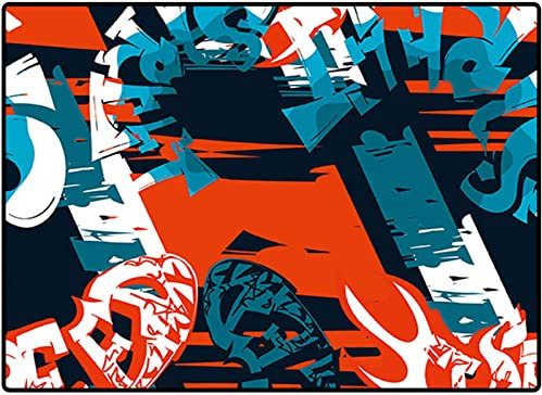 Schlagzeugteppich Drum Teppich Schlagzeug Teppich Trommel Schallschutz Teppich Schalldicht Matte für E Drum Schlagzeug Snare Teppich Snare Drum Musikinstrumente Rutschfeste Teppiche 120 x 100 cm