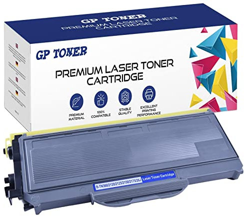 Toner XL Kompatibel mit Brother TN-2120 Brother HL-2140, HL-2150N, HL-2170W, DCP-7030, DCP-7040, DCP-7045N, MFC-7320, MFC-7440N, MFC-7840W (Schwarz)