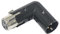 wecan Adaptateur 3-Pin xlr 90 Degree, Adaptateur XLR ajustable mâle/femelle à angle droit pour câble Dmx Noir