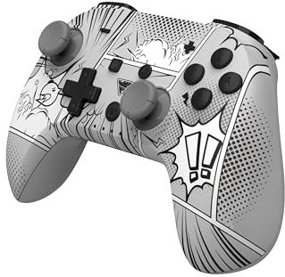 DRAGON SHOCK DragonShock - PopTop Manga - Controller compatto senza fili Bluetooth compatibile con Nintendo Switch - Switch OLED - PC - Android