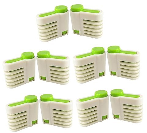 IMIKEYA 5pairs DIY Cake Layers Leveler Bread Guide Lightweight Modern Essential Kitchen Accessory