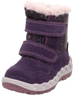Superfit Baby Mädchen ICEBIRD warm gefütterte Gore-Tex Stiefel, LILA/ROSA 8520