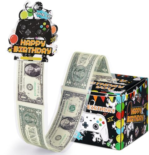 Lustige Geldgeschenke Geburtstag - Happy Birthday DIY Überraschungsbox Spiel Geburtstag Spardose für Bargeld Geschenk Ziehen Spiel Geschenkbox Geburtstag für Eltern Liebhaber Kinder und Freunde