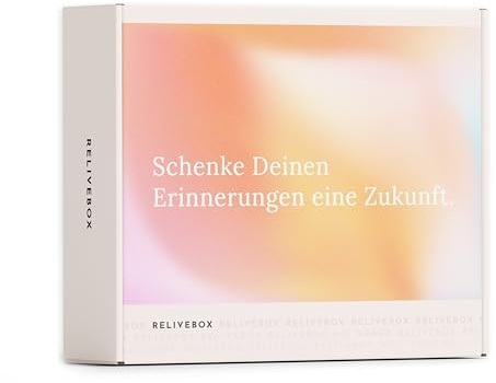 Relivebox - Digitalisierung analoger Medien: Super 8, VHS, Fotos, Dias, Negative, Videokassetten - sicher und bequem in professioneller Qualität digitalisieren Lassen, 20 Medien
