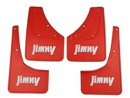 Zzbyz 4Pcs Auto Paraspruzzi per Suzuki Jimny 2019-2023, Anteriori Posteriori Impermeabile Paraschizzi Parafanghi Auto Protezione Accessori