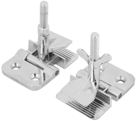 IMCCZONY 2PCS Silk Screen Printing Metal Butterfly Frame Hinge Clamp DIY Hobby Tool