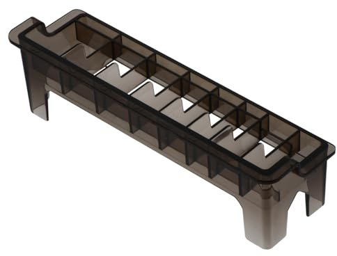 PACKOVE Haarschneidekamm Organizer Aufbewahrungsbox Mit 8-Gitter Positionierung Kompakt Umweltfreundlich Kammbox Für Elektrische Haarschneidemaschinen Tragbar Für Friseurzubehör