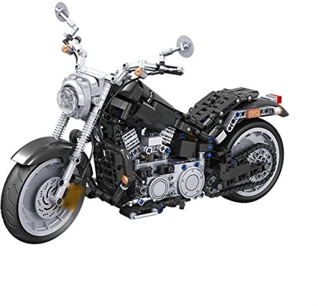 Creativo Moto Mattoni Giocattoli FAI DA TE Building Blocks Kit Modello Classico Giocattolo Educativo Auto Per I Bambini Regalo Per Harley