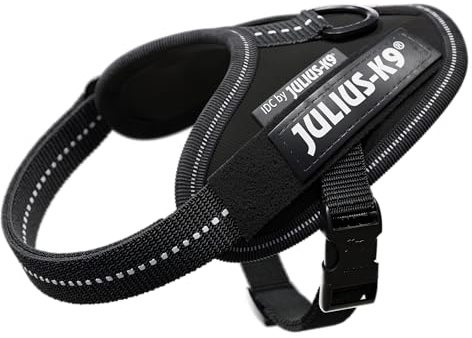 JULIUS K-9 IDC Powergeschirr, Größe: 3XS / Baby 1, Schwarz, 16IDC-P-B1