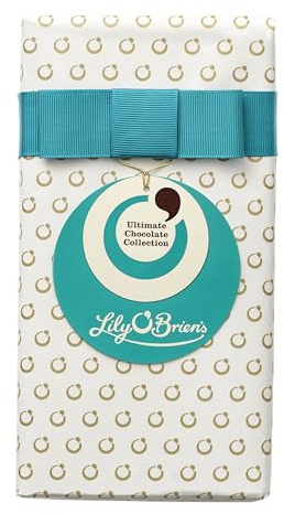 Lily O’Brien’s Ultimate Chocolate Collection – 190g Gift Box with 16 Assorted Chocolates from 8 Original Recipes – Ideal for Birthday, Christmas, Celebration