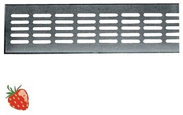 Stegblech 3060 Länge 500mm Breite 80mm weiß