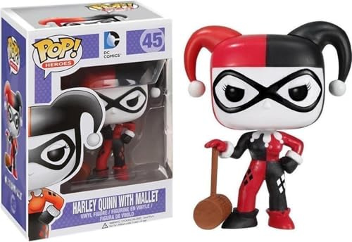Funko Pop! Heroes : Harley Quinn With Mallet - DC Comics- Figura in Vinile da Collezione - Idea Regalo - Merchandising Ufficiale - Giocattoli per Bambini e Adulti - Comic Books Fans
