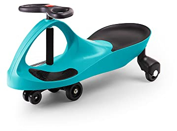 Didicar Teal Ride On Wiggle Car, Sit On Scooter for Kids | Balance Toy Car with Seat & Steering Wheel, Vehicles for Indoor & Outdoor Play, Toddler Gift for Boys & Girls Age 3+