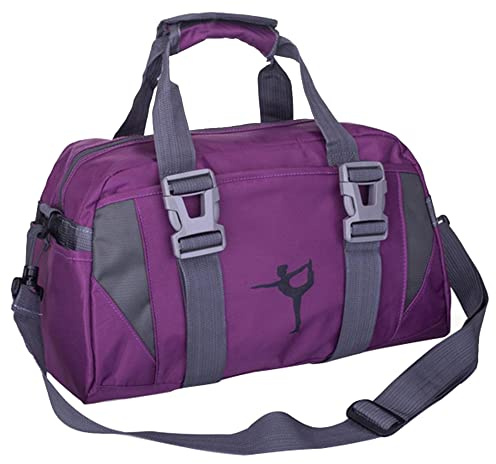 Sac de Sport pour Femme - Yoga, Danse, Nuit, Week-end (S, Violet)