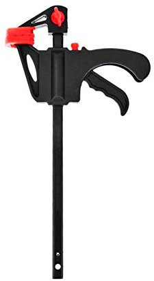 QSCTYG Schraubzwingen 10 stücke Kunststoffklemme 4 Zoll Holzbearbeitung f Klemme Clip Griff Quick Ratcts Release Bar Clamp DIY Carpentry Hand Schraubstool 559 (Size : 10pcs)