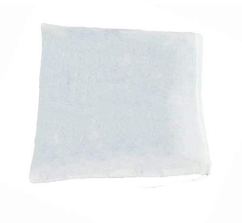 Sacchetto filtro, cotone a maglia fine colino per alimenti sacchetto di mussola panni per cucinare gelatina sidro sacchetto filtro per latte di noci, succo di frutta, birra, caffè (2 pezzi)