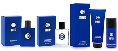 INTER | Eau de Toilette - Profumo Uomo Inter 100 ml | una Fragranza Mascolina e Decisa, Forti Accenti Aromatici, Fruttati e Legnosi, Made in Italy