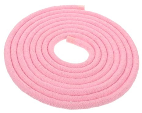 KICHOUSE Cuerda De Gimnasia Colorida De Entrenamiento De Metros Cuerda De Algodón para Competición Y Ejercicio Artístico Accesorio Multifuncional para Mejorar Flexibilidad Y Coordinación