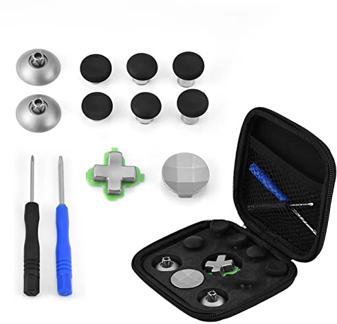 Pieza De Repuesto, Kit De Botón De Repuesto Magnético con Tapa De Palanca De Pulgar Mini para Joystick XBOXONE 12 × 11 × 3,5 Cm