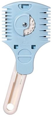 LAKYMIE Split End Trimmer Hair Razor Comb Hair Cutting Comb Split End Remover Double Sided Hairdresser Thinning Comb Adjustable Blade for Hair Cutting and Styling