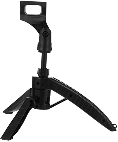 Generic Mikrofonständer mikrofonstativ microphone stand Mikrofon-Befestigungsklemme Klemme für Mikrofonhalterung drahtlose Mikrofone Mikrofon-Unterstützung Bodenständer für Mikrofone Abs