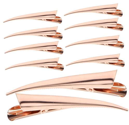 MUSISALY 10pièces Clips à Cheveux Large Pour Coiffure Pince De Salon Pour Sectionner Et Styliser Cheveux Accessoires De Coiffure