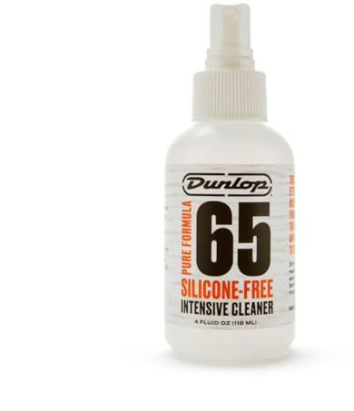 JIM DUNLOP 6644 - Pure Formula 65 Silicone-Free Intensive Cleaner, Gitarren- und Bassgitarrenreiniger, Tiefenreinigung für empfindliche Oberflächen, 118ml Format