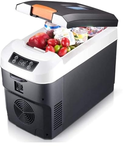 Pink Beryl 25l car refrigerator, electric laptop fridge 220v, for car, camping, truck, boat and hoga, outdoor camping, 25l (25l)