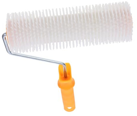 Hemobllo Púas Para Ventilación Autonivelante De 23 Cm x 14 Mm, Herramienta Para Pintura Epoxi Pisos, Para Eliminar Burbujas y Nivelar Superficies