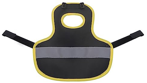 ULIJTH Gilet réfléchissant pour animaux de compagnie - Gilet de protection contre le froid - Bretelles réglables - Fournitures de volaille - Tabliers de selle pour poules