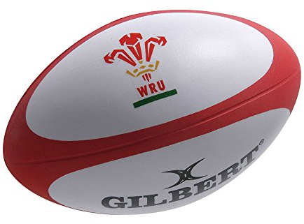 Gilbert Unisex rugbyboll, flerfärgad, en storlek
