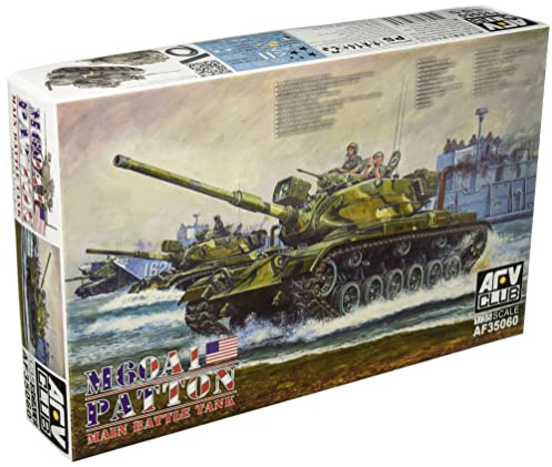 AFV-Club de AF 35060 - Kit Modelo M60A1 Patton Tanque de Batalla Principal