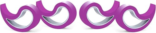 Stoppy, stoppi, dörrstoppare, fönsterstoppare, stoppare, set med 4 tillgängliga i 14 färger (lila)