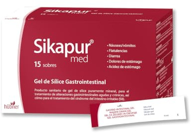 VITAE Sikapur Gastro 15 Sticks | Gel de Sílice para Alivio de Gases, Acidez y Malestar Estomacal | Tratamiento Digestivo Agudo y Crónico | Sin Gluten, Sin Lactosa y Vegano | Producto Sanitario