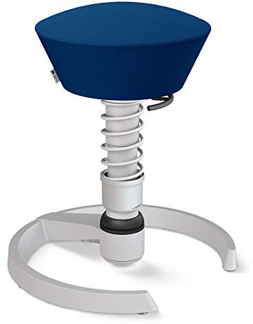 aeris Swopper – Ergonomischer Hocker – Bürohocker höhenverstellbar – Vielseitiger Sitzhocker für einen gesunden Rücken – Bürostuhl ohne Rollen, Feder Standard