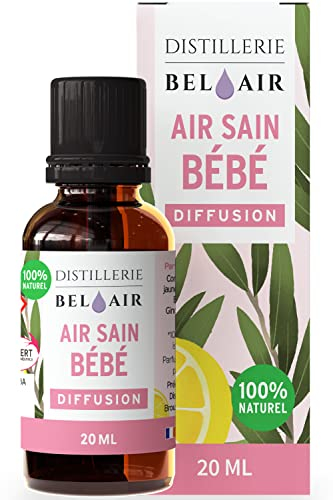 BEL AIR Air Sain Bébé huiles essentielles bio pour chambre diffuseur humidificateur bb conditioner baume défense