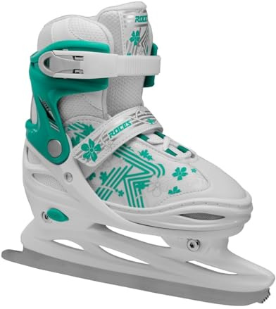 Roces, Jokey Ice 3.0 Girl Baby, Vit/Turkos, 26-29